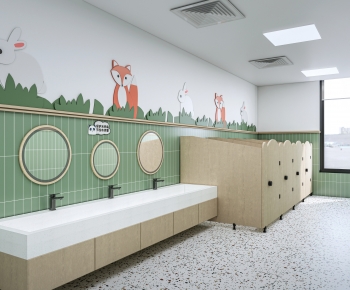 Modern Children's Restroom-ID:355756041