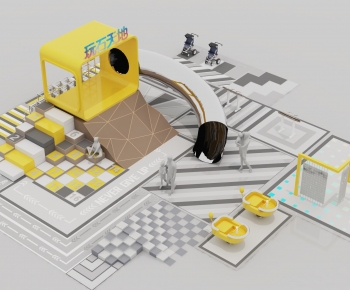 Modern Equipment For Children-ID:763432032