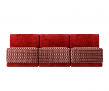 Modern Three-seat Sofa-ID:914280898