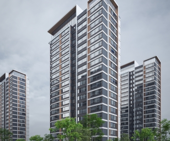 Modern Residential Building-ID:758224967