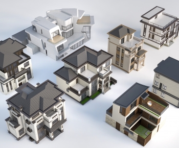 New Chinese Style Detached Villa-ID:414757971