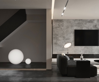 Modern A Living Room-ID:810286055