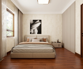 New Chinese Style Bedroom-ID:594979053
