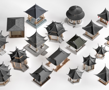 New Chinese Style Pavilion-ID:282179122