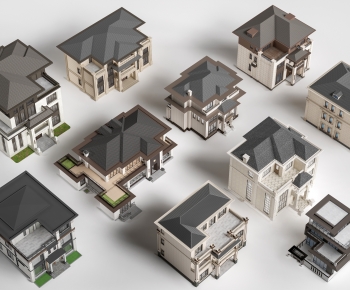 New Chinese Style Detached Villa-ID:771806003