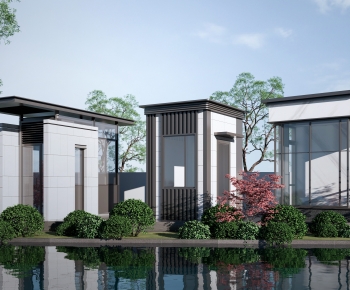 Modern Security Booth-ID:877492903