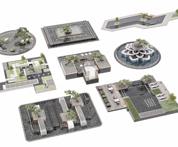 Modern Rockery Waterscape-ID:246251116