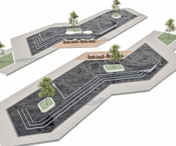 Modern Rockery Waterscape-ID:981875905