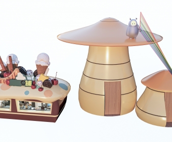 Modern Cartoon House-ID:154927976