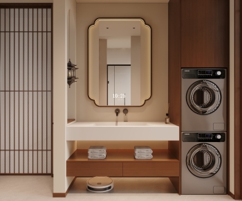 New Chinese Style Bathroom Cabinet-ID:927515987