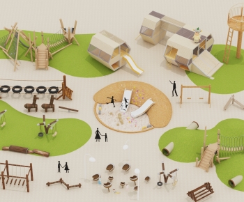 Modern Equipment For Children-ID:885586987