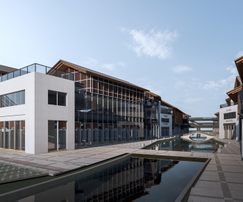 Modern Commercial Street-ID:959414965