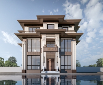New Chinese Style Detached Villa-ID:653563982