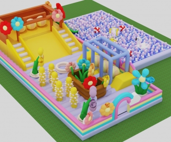 Modern Equipment For Children-ID:670212032