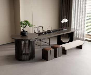 New Chinese Style Tea Tables And Chairs-ID:117094993
