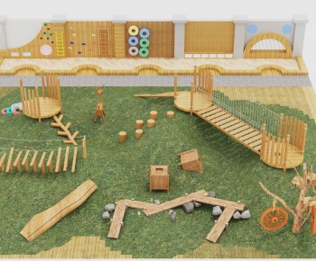 Modern Equipment For Children-ID:682461027