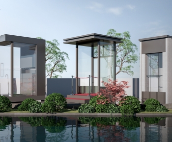 Modern Security Booth-ID:770566942