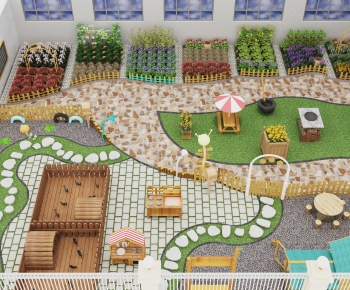Modern Children's Kindergarten-ID:721734059