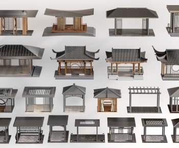 New Chinese Style Pavilion-ID:606722121