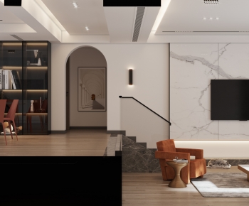 Modern A Living Room-ID:574827915