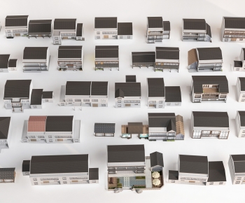 New Chinese Style Residential Building-ID:952580933