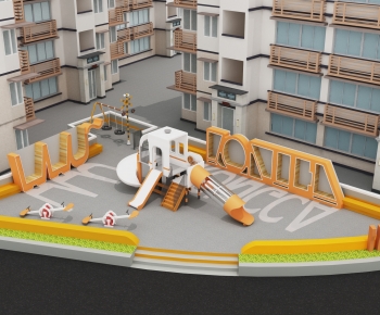 Modern Equipment For Children-ID:439910928