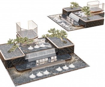 Modern Rockery Waterscape-ID:841171037