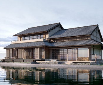 日式民宿建筑-ID:191411027