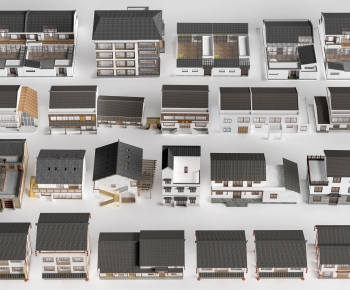 New Chinese Style Residential Building-ID:243549116