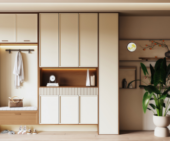 New Chinese Style Shoe Cabinet-ID:146303893