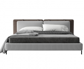 Modern Double Bed-ID:361783985