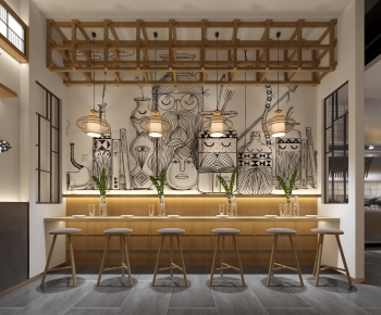 Nordic Style Dining Room-ID:403182987