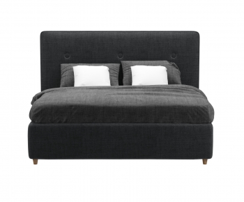 Modern Double Bed-ID:173957114