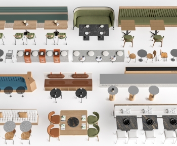 Modern Dining Table And Chairs-ID:334058057