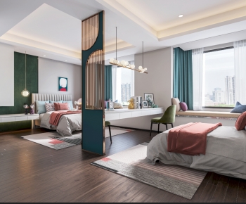 Modern Girl's Room Daughter's Room-ID:122214084