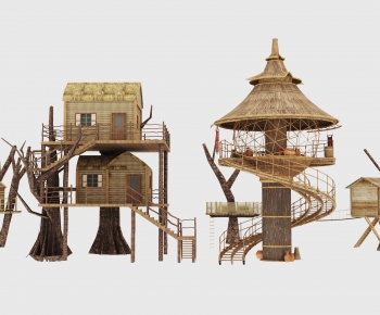 New Chinese Style Building Appearance-ID:895802023