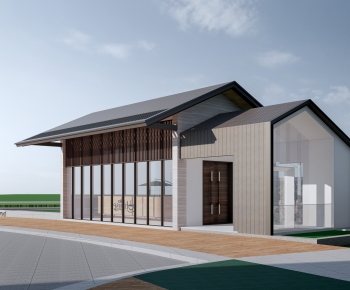 Modern Building Appearance-ID:206779005