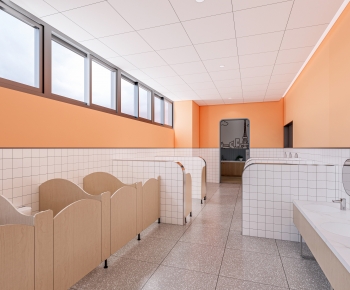 Modern Children's Restroom-ID:109941013