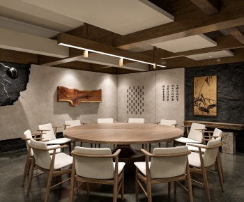 新中式餐厅包厢-ID:960033898