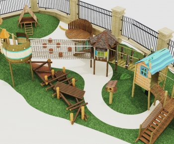 Modern Equipment For Children-ID:497548109