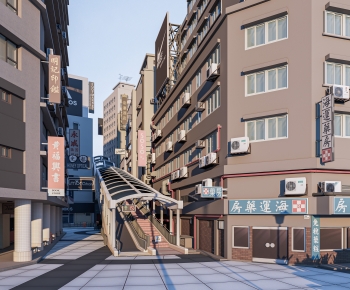 Modern Appearance Of Commercial Building-ID:777707105