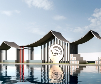 New Chinese Style Gallery Frame-ID:770425085