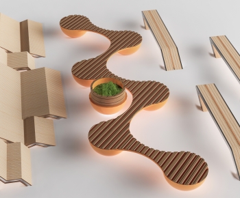 Modern Communal Chair-ID:880476953