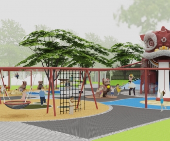 Modern Equipment For Children-ID:858987095