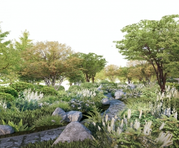 Modern Park Landscape-ID:931260621