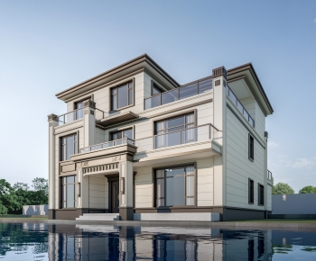 New Chinese Style Detached Villa-ID:679126026