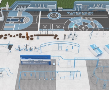 Modern Fitness Equipment-ID:765583994