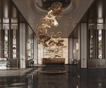 New Chinese Style Reception Hall-ID:723552946