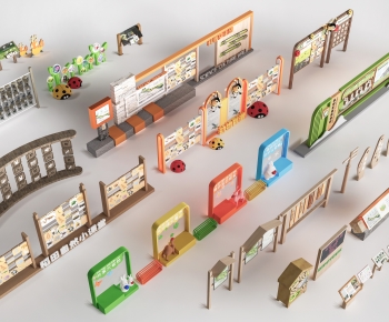 Modern Guide Board/bulletin Board-ID:547380496