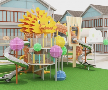 Modern Equipment For Children-ID:245991952